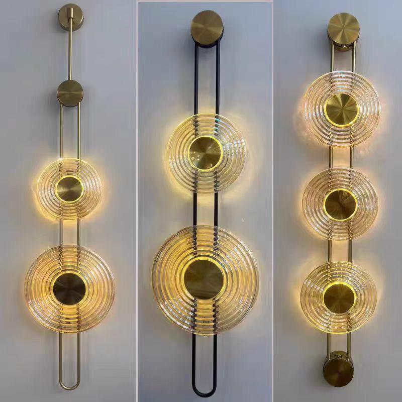 European-Style Minimalist Wall Lamp: Modern Art Design for Office, Hotel, or Bedroom