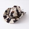 Wide Brim Cow Print Western Caps UV Protection Cow Print Pattern Wide Brim Cowgirl Hat Retro Style Western Cowboy Hat
