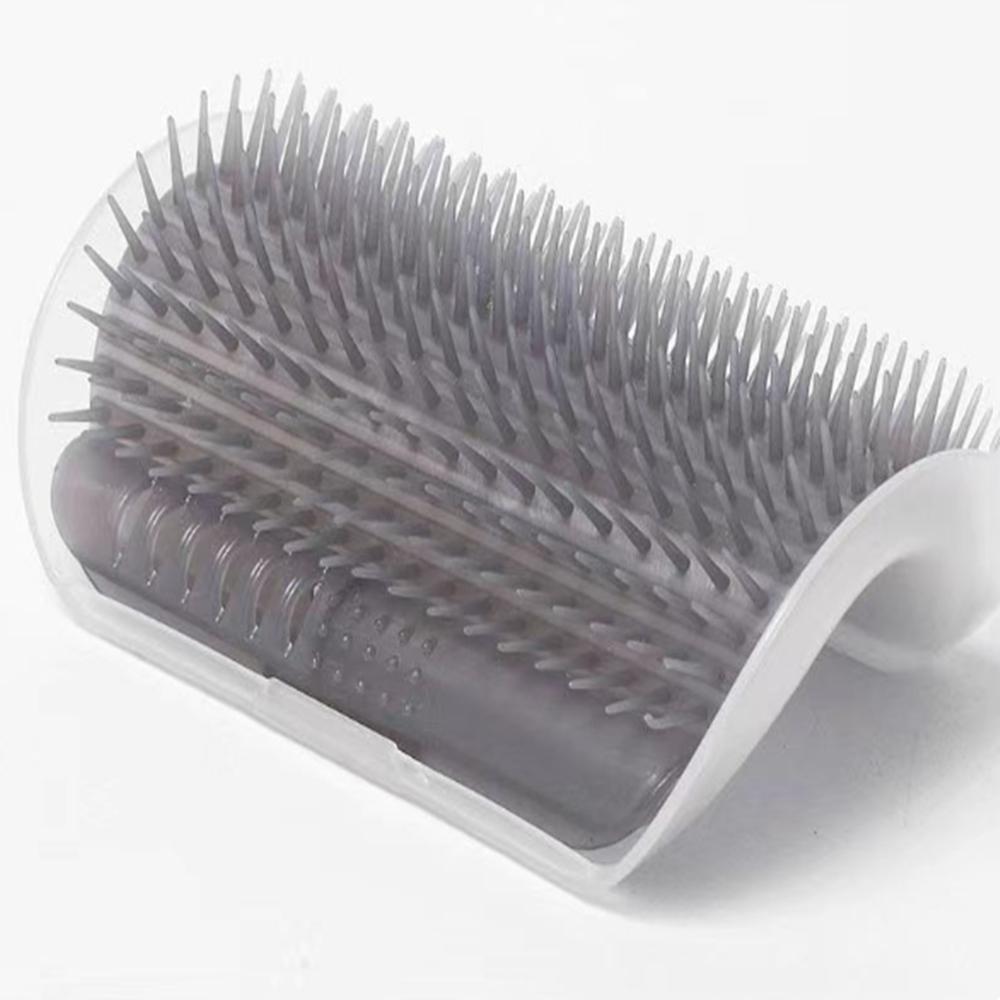 1/2 Pack Wall Corner Cat Groomer, Massage Combs for Short  Long Fur Face Scratcher and Softer Massager Toy for KittensPuppies