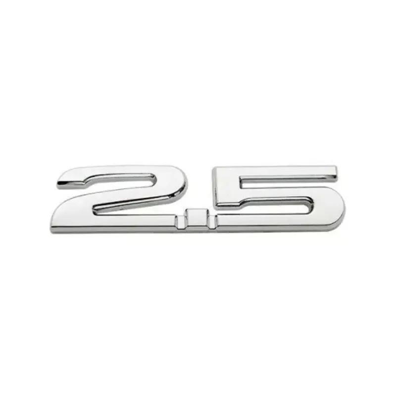 2.0 2.5 digital car stickers for Mazda tail rear trunk modification accessories displacement number body side decorative decals vzpgl12