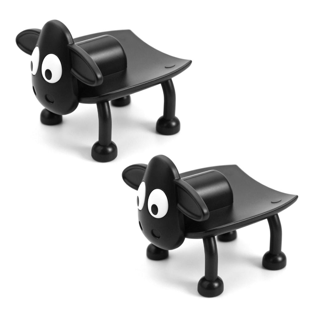 Toilet Roll Holder Multiple Functional Decorative Animal Paper Towel Rack Compact For Bathroom Sheep
