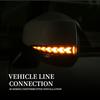 New Modification Parts Sequential LED Side Mirror Turn Signal Light IP67 Waterproof 12V 50000 Hours Lifespan Retrofit/Upgrade