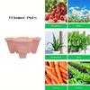 Vertical Plantation Tower Style Garden, Stackable Herb Garden Plantation, Vegetable Planting Pot, Petal Shaped Flower Pot