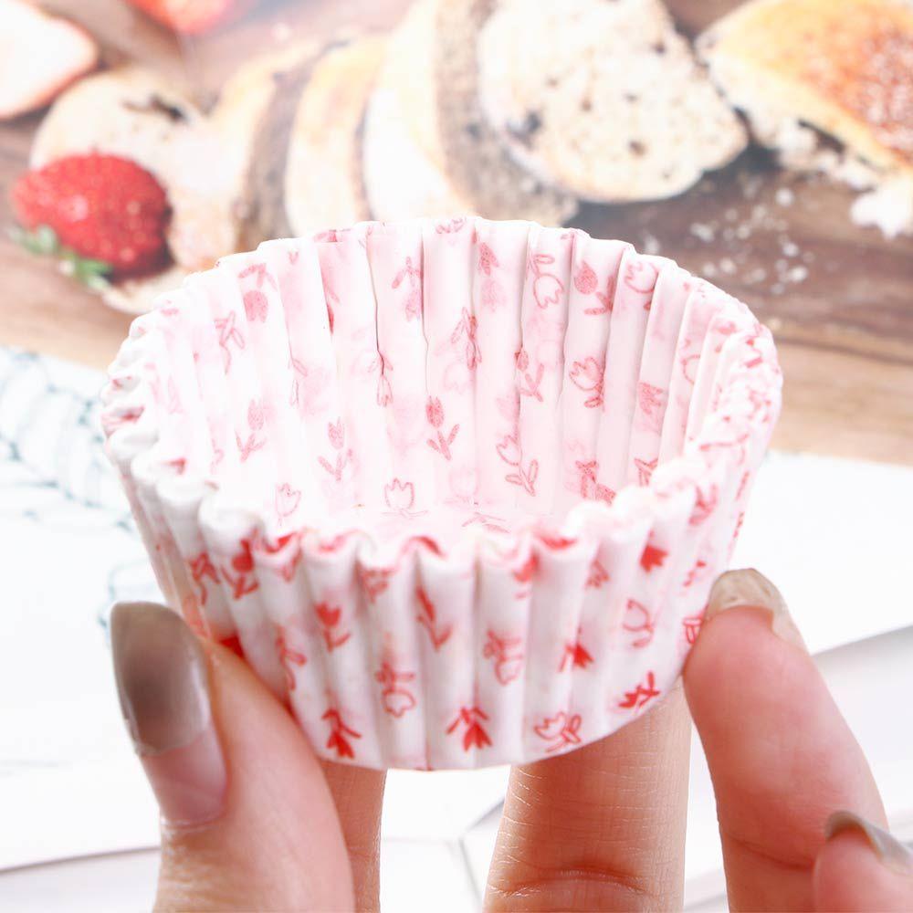 Hot Decorating Greaseproof Liners Mini Wrapper Cup Chocolate 100PCS Cake Cupcake Baking Paper