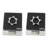 2Pcs 44mm 48mm Bike Hub Disk Disc Brake Rotor Adapter Freewheel Threaded Hubs 6 Bolt Flange MTB Road Bicycle Cycling Accessories