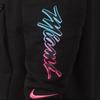 Nike Courtside Miami Heat Basketball Graphic Print Hoodie Men Tops Black CN1815-010