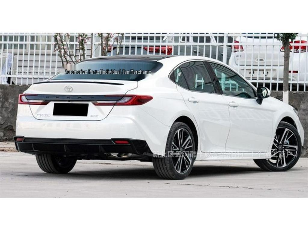 Ninth Gen 24-25 Toyota Camry No-Drill Rear Spoiler, Original Style, Modified.