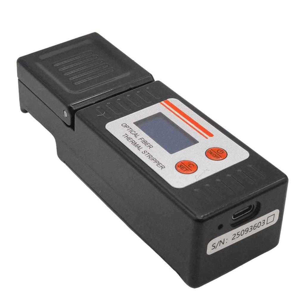 Fiber Optic Thermal Stripper Adjustable Temperature Automatic Optical Fiber Stripping Tool for Bundle Bare Ribbon