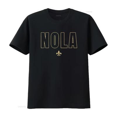 NOLA New Orleans Louisiana Everyone Loves T Shirt Vintage Washed Top For Everyday Wear Streetwear Comfortable Stylish