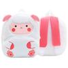Boys Girls Backpack Cute Animal Big Mouth Dinosaur Children Plush Backpack Kindergarten School Bag