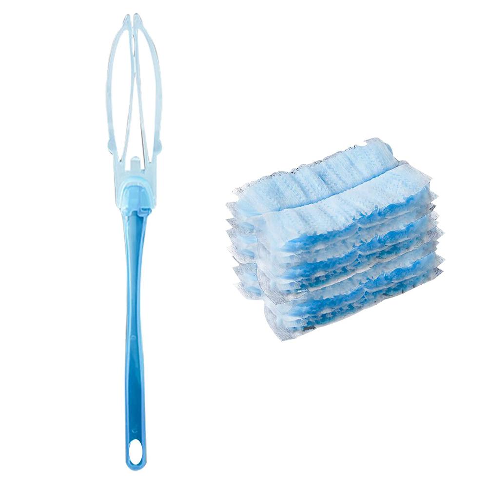 

Сменная насадка для пипидастра с блестками, магнитная, одноразовая, из микрофибры, ручная, пушистая, для жалюзи, клавиатуры ПК, стола, туалетного столика, автомобиля синий