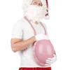Christmas PVC Inflatable Santa Claus Fake Belly Cosplay Role-play Party Prop April Fool's Day Spoof Pregnant Women Fake Belly