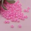 4mm 100Pcs For Jewelry Making Czech Glass Handmade Candy Cream Color Seed Beads Crafted Making DIY Bracelet Necklace Handmade Material
