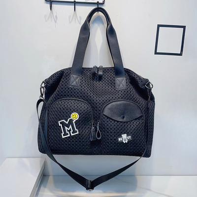 Bolso grande de moda para mujer, bolso de hombro de nailon, bolso de mano ligero y sencillo, bolso de equipaje para distancias cortas, bolso de viaje de ocio