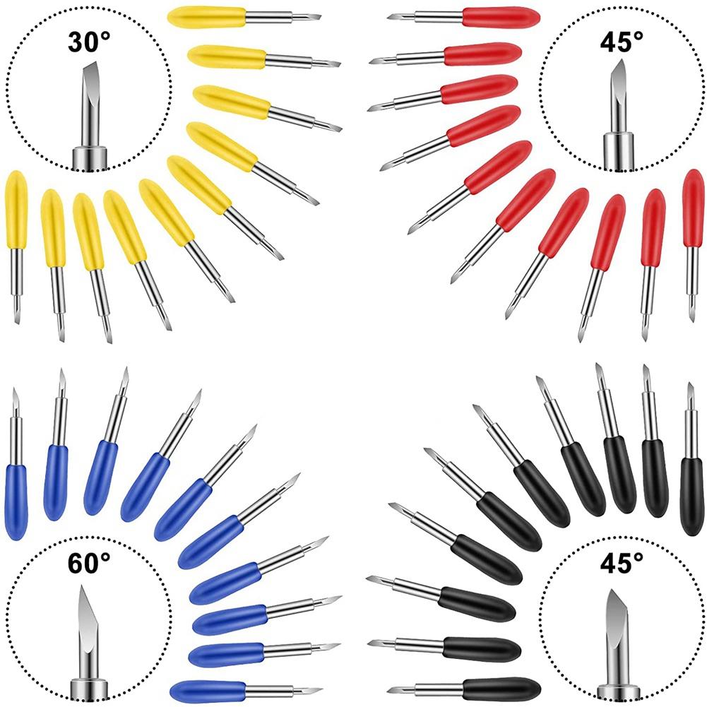 A84X-Cutting Blades For Explore Air/Air 2 Maker Cutting Blades Fine Point Blade Tool For Vinyl Fabric Cutting Machine