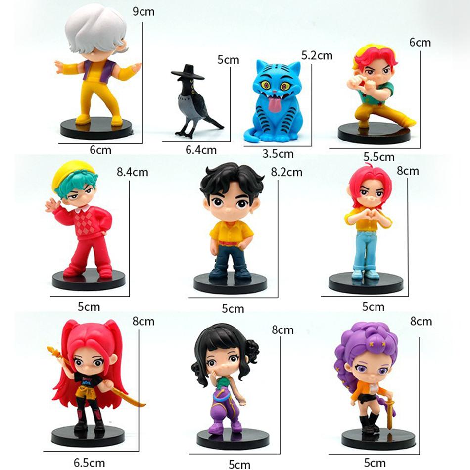 Neue Kpop Devil Hunter Rumi Zoey Mira Saja Jungen Anime Mädchen/Jungen Gruppe Sammlung Desktop Schmuck Kindergeschenke Box