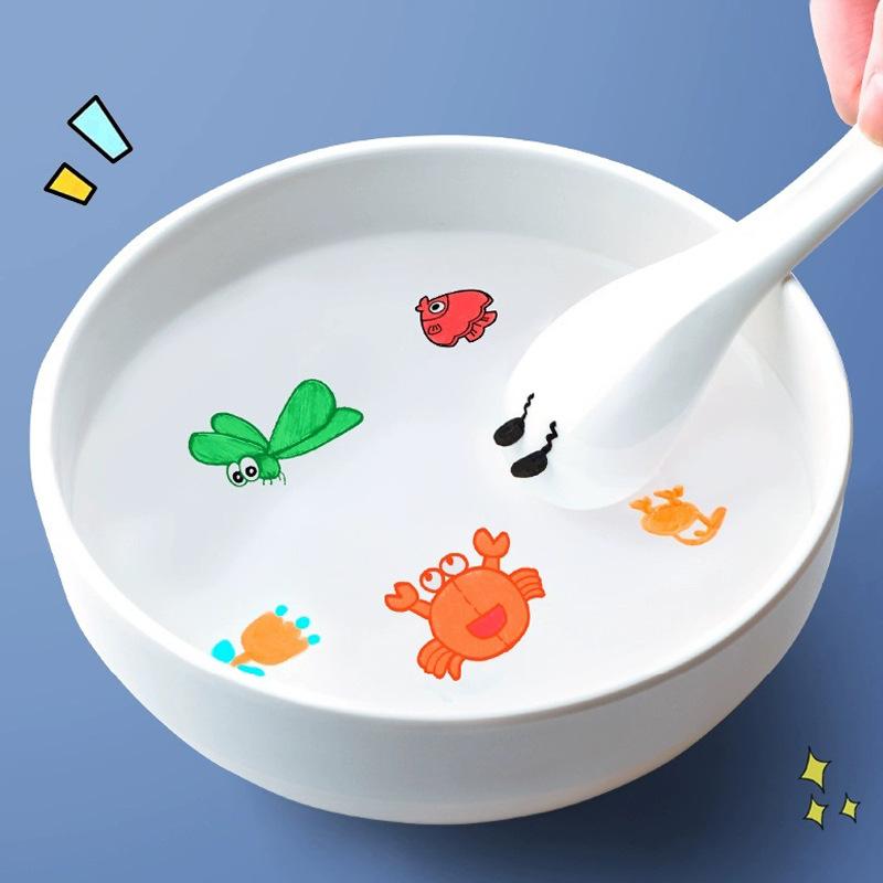 Magic Floating Watercolor Pen, 12 Color Washable Whiteboard Pen, Children's Puzzle Drawing Water Floating Pen Set