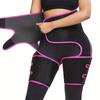 3-in-1 Waist Belt, Bodybuilding Sports Abdominal Belt, Adjustable Strap, One-piece Leg Belt, Abdominal Belt, Waist Protection.