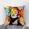 Pop Art Pilow Covers for  Cushions Decorative Sofa Cushion Cover  Pillowcase  Couple Pillow Pillowcases SS,(1)