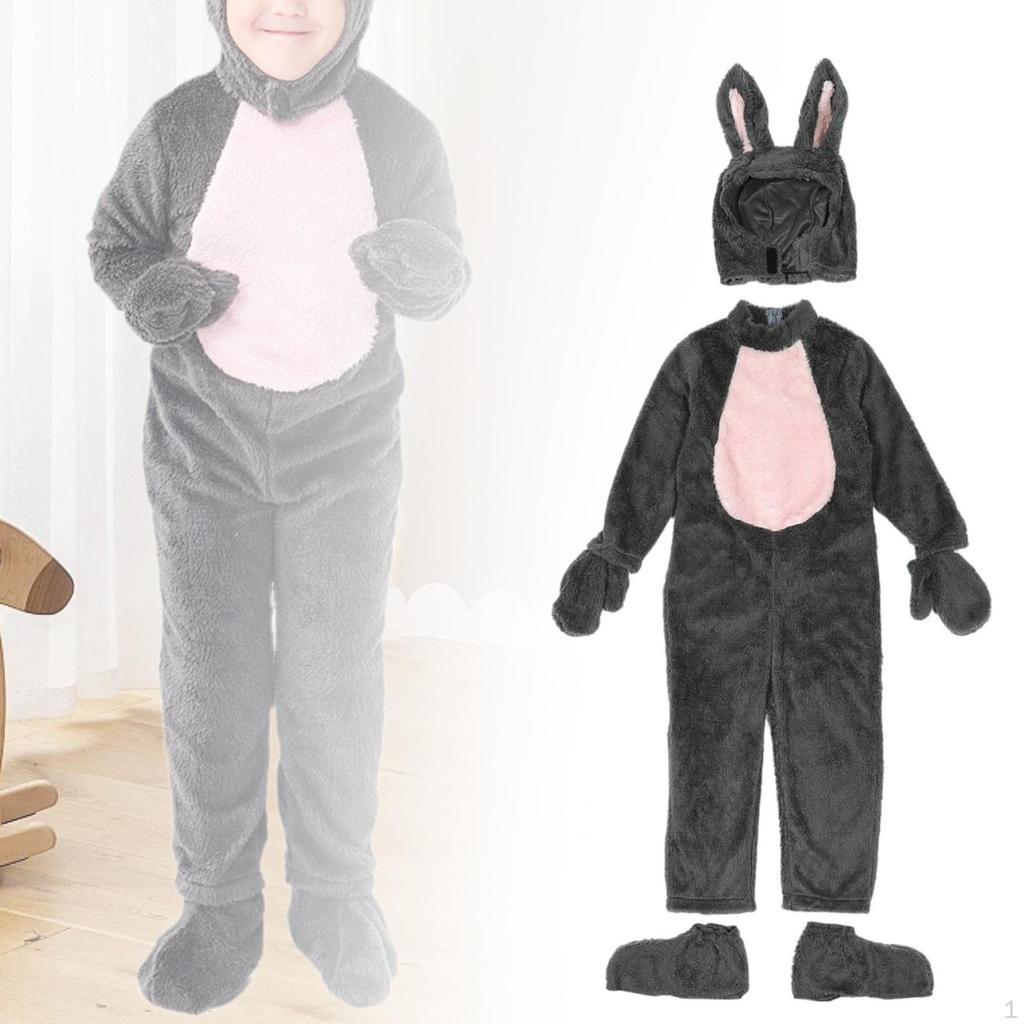 Halloween Hasenkostüm Cosplay Outfit Tier für Themenparty Kind