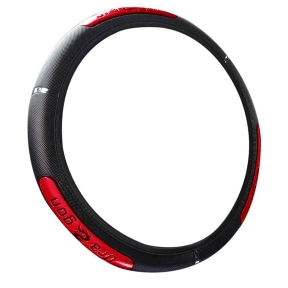 Universal Cool Car Steering Wheel Covers Reflective PU Leather Steering Wheel Covers Business Style