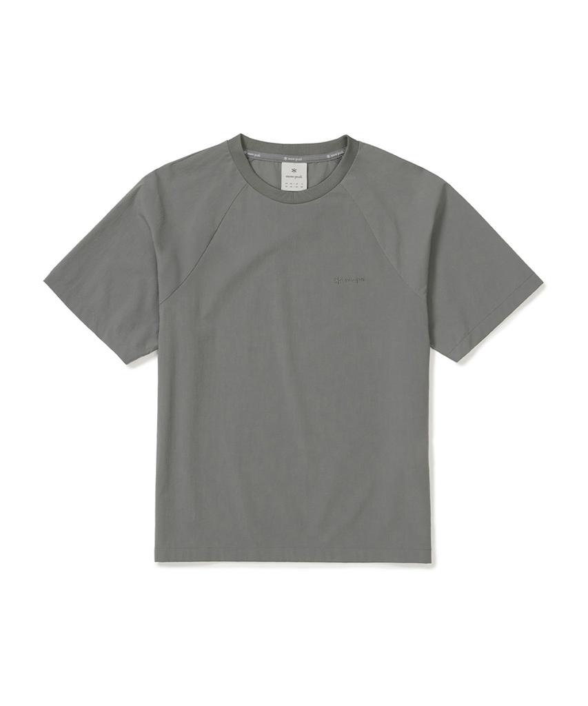 SNOWPEAK APPAREL Airdots Women'S Basic Short Sleeve T-Shirt (S25Mwtts35) Dark Gray