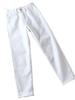 Spring 2026 Women's High-Waist Slim Fit White Harem Jeans