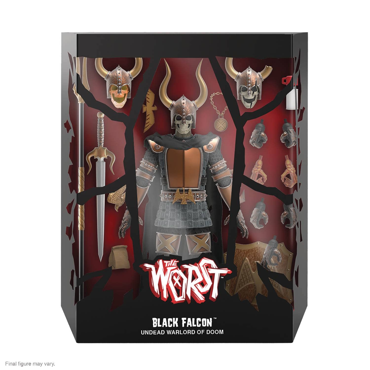 

Super 7 Super 7 The Worst Ultimates Черный Сокол Фигурка чёрный