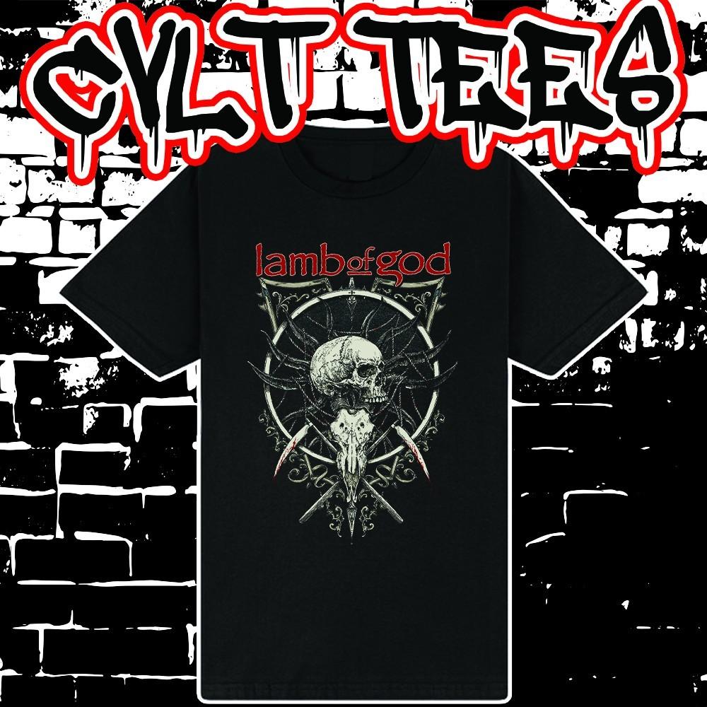 Lamb of God style Band Tee ~ 100% Cotton Unisex T-Shirt XXXXL