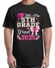 Little Miss 5th Grade Graduation Graduate Coquette Bow Adult S-4XL Unisex T-Shirt