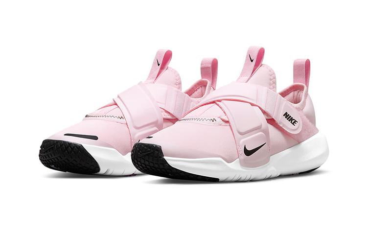 Nike Flex Advance Cómodas Antideslizantes Amortiguación Resistentes a la Abrasión Caña Baja Zapatillas de Running para Niños Rosa CZ0186-600