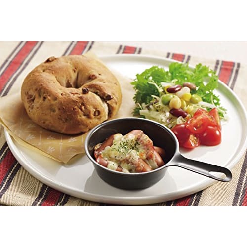 Pearl Metal Easy Cooking Iron Petit Grill Pan, 9cm, Set of 2, Made In Tsubame-Sanjo, Japan, HB-3280