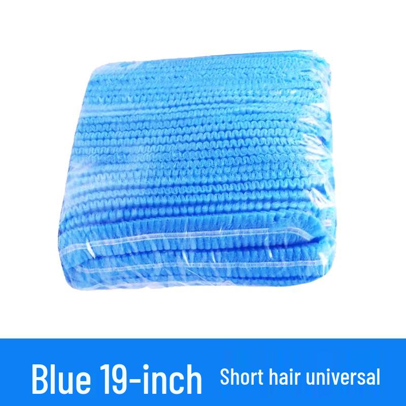 1000 Stück Einweg-Vlies-Küchenhauben - Atmungsaktiv, Staubdicht, Gestreifte Netzhauben