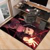 Anime Samurai Warrior's Journey Office Rug Chair Mat, Game Carpet, Suitable for Front Door, Bedroom, Living Room, Desk, Holiday Gift