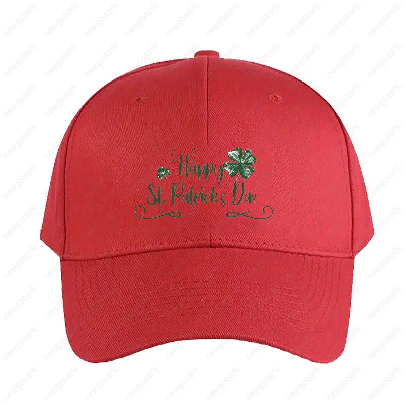 Happy St. Patricks Ireland Day Adult Hat Summer Women Unisex Peaked Hat Fashion Casual Adjustable Printed Baseball Caps Trucker Cap