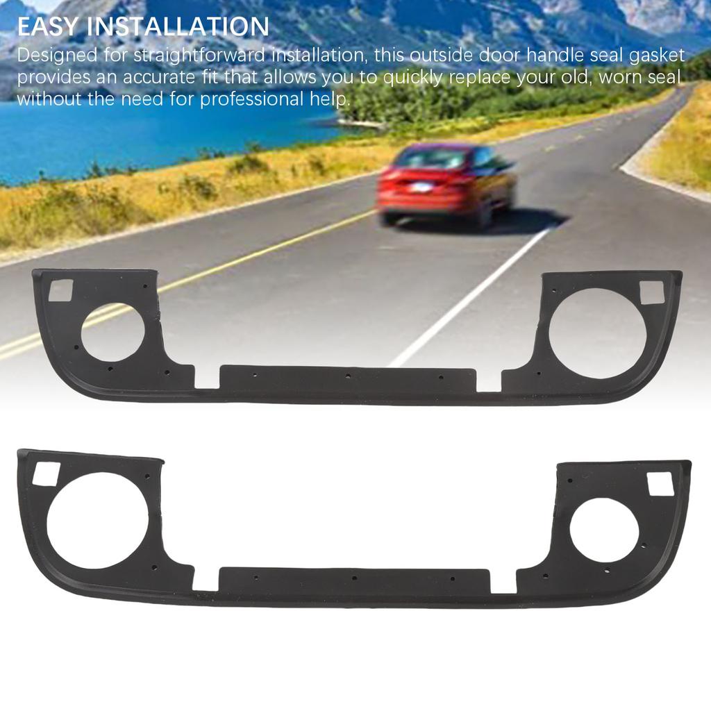 51218122442 Exterior Door Handle Cover  Gasket Front Left Right Plastic 51218122441 Replacement for E32 E34 E36