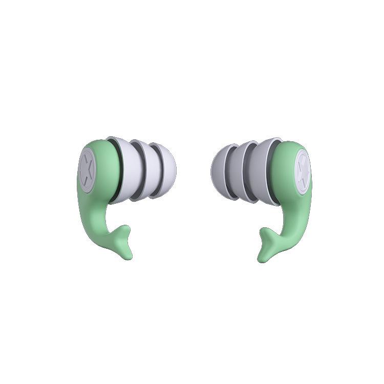 Soundproof Silicone Earplugs: Noise Reduction for Sleep, Waterproof, In-Ear Protection