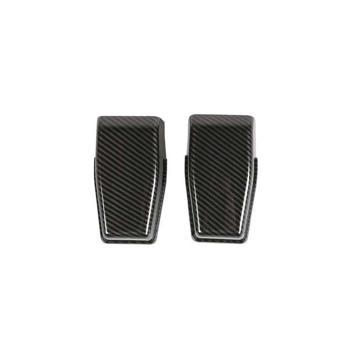 

Автомобильная задняя дверь, оконное стекло, петля, декоративная крышка, наклейки для Jeep Wrangler JK 2007-2017, авто внешние аксессуары ABS Carbon Fiber Grain