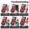 AC/DC Voltage Digital Multimeter 1999 Counts Smart Voltmeter Capacitor Testers  Professional Use