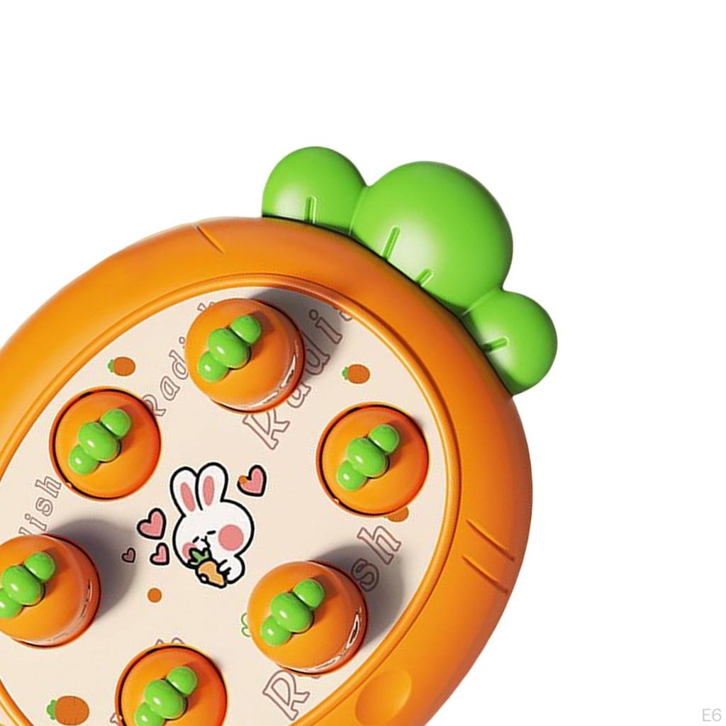 Hammering Pounding Toys Early Developmental Toy Cartoon whack a carrot Game for Education