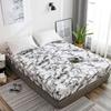 Muti Size Polyester Fitted Sheet with Elastic Band for Bed Pad Soft Mattress Cover (Without Pillowcase)