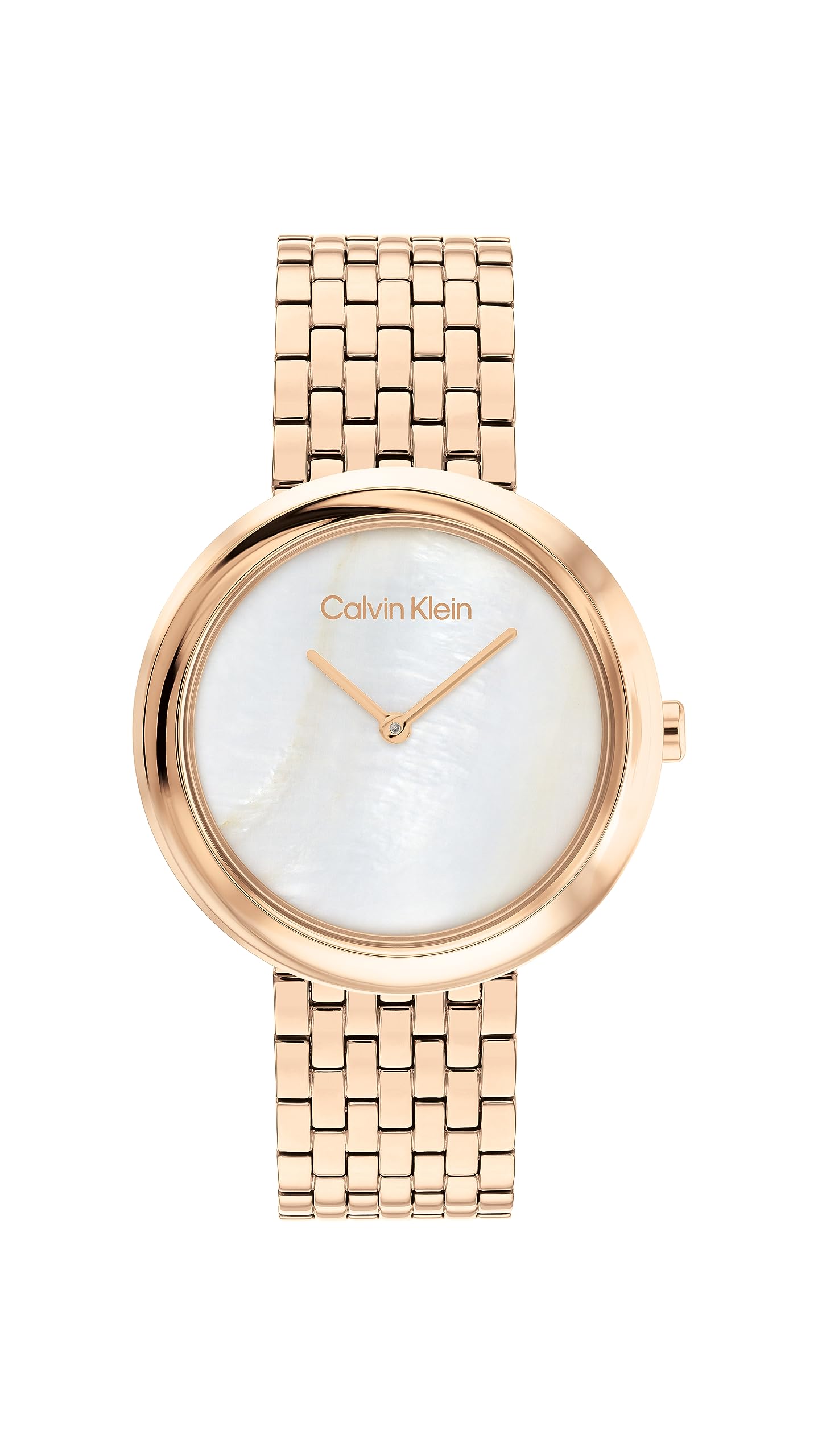 

Calvin Klein Watch TWISTED BEZEL 25200322 Rose Gold Women s