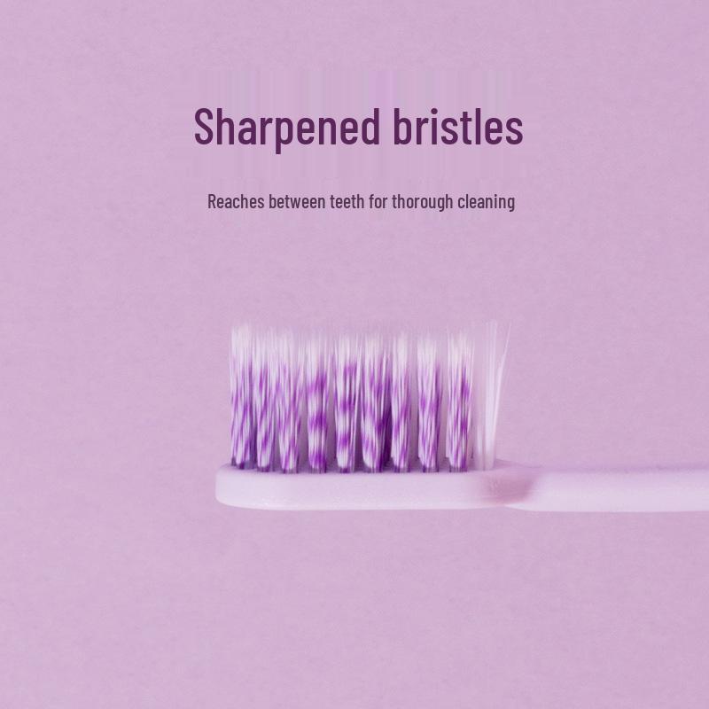 Premium Soft Bristle Adult Toothbrush Set for Couples, Families & Students - Wide Head for Sensitive Teeth Care, Family Pack