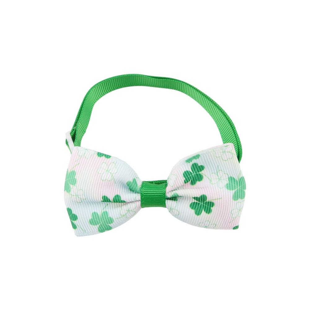 St. Patrick's Day Pet Collar Necklace Butterfly Dog Collar Pet Accessories Festival Decoration