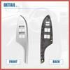 ACROPIX Front Left Driver Side Master Power Window Switch Bezel Interior Door Armrest Panel Trim Cover No.7423202C00B0 for Toyota Corolla 2009-2013