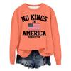 Women's Fashion Casual Long Sleeve Loose Printed Sweatshirt