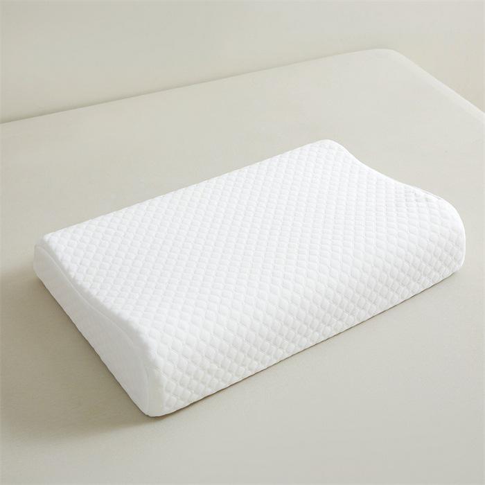 Thailand Natural Latex Neck Support Pillow - Cervical Protection Sleep Aid for Home, Dorm, and Kids