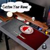 Custom Name Mouse pad Red And White Prague Football Mouse pad, Gaming Mouse Pad, keyboard pad, Desk Decor for computer notebook Fan Birthday Gift