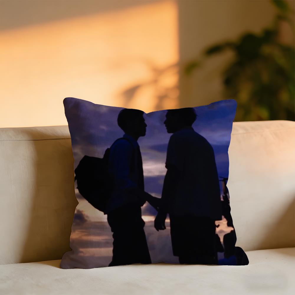 

I Told Sunset About You Cushion Cover Cozy Velvet Throw PillowSoft Warm Cushion For Sofa Bed 30X30cm