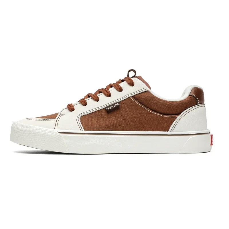 2025Seasons New Street Style New Retro Color Flat Soft Soled Men Light Vulcanized Leisure Shoes Sports Walking Shoes tenis baixo